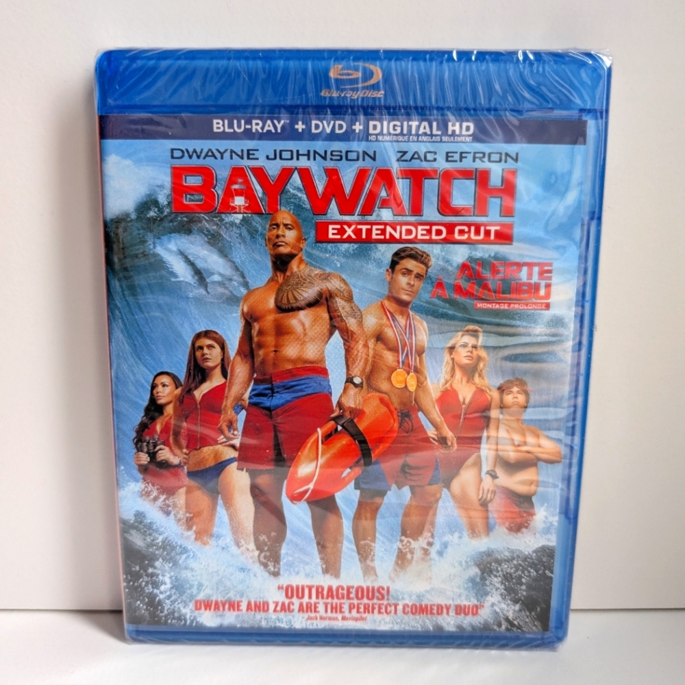 $5/20 Baywatch (Extended Cut) - Blu-ray & DVD Combo Set